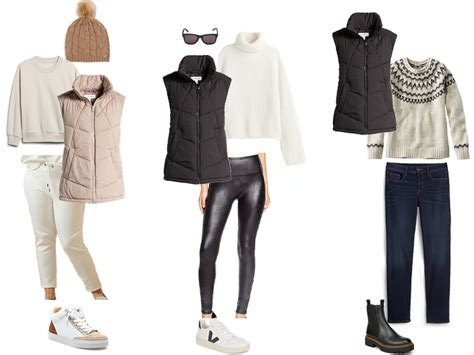 What To Wear With A Puffer Vest Buy And Slay