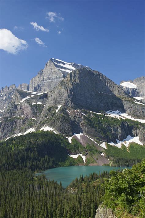 Beautiful Grinnell Lake Photograph by Brian Kamprath - Pixels