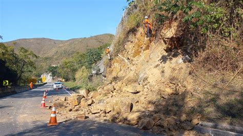 Concessionaria Conclui Serviços De Limpeza E Descida Da Serra Das