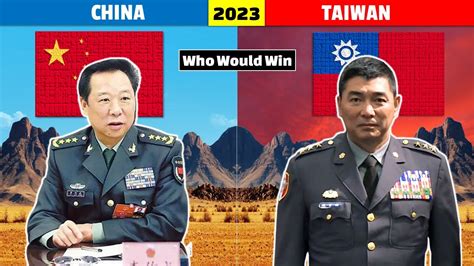 China Vs Taiwan Military Power Comparison 2023 Taiwan Vs China