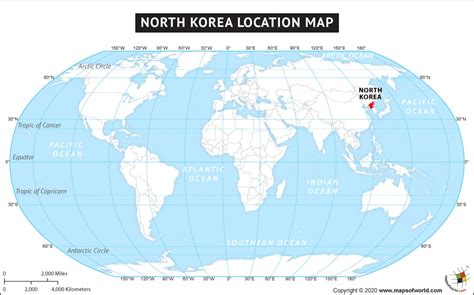 Where is North Korea? | Location of North Korea on the World Map