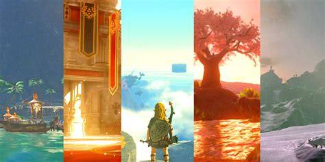 Most Beautiful Locations In Zelda Tears Of The Kingdom