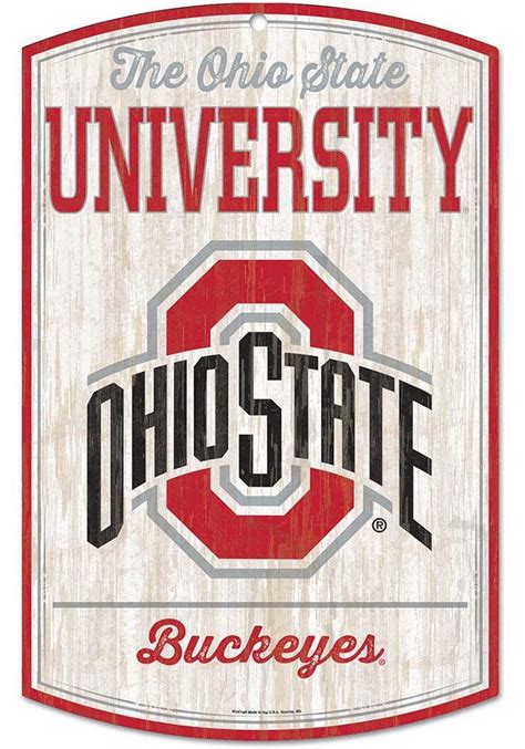 Ohio State Buckeyes retro Sign | Ohio state buckeyes, Ohio state, Buckeyes