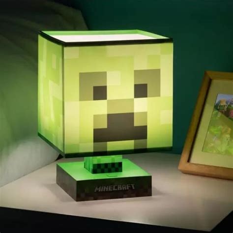 Lampka nocna Minecraft Creeper Gadżety Minecraft Toys4Boys