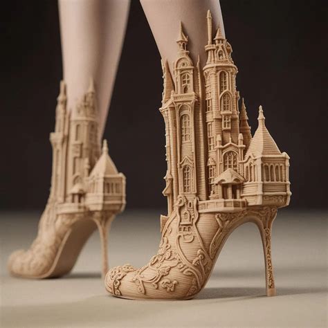 Latest Technologies AI Imagines Renaissance Architecture As Footwear