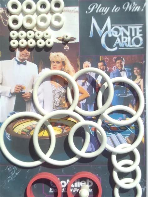 FLIPPER GOTTLIEB MONTE CARLO KIT Elastiques Pinball Rubber EUR 18 50