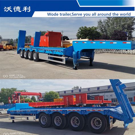 Axles Tons Low Bed Lowbed Lowboy Loader Drop Deck