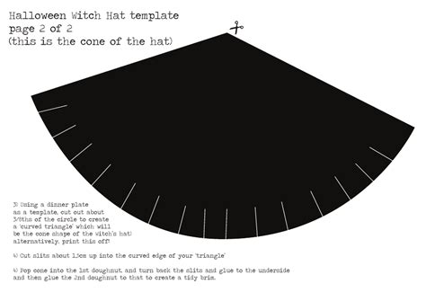 Witch Hat Template - Halloween Download Printable PDF | Templateroller