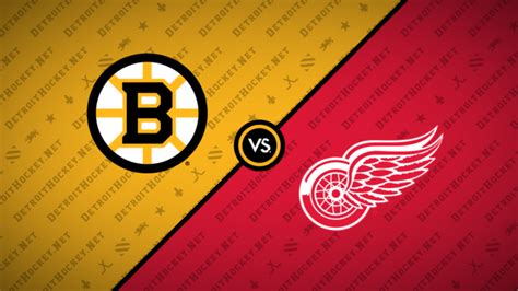 SSOTD: Bruins vs. Red Wings, 10/28/2023 – MotownRedWings.com