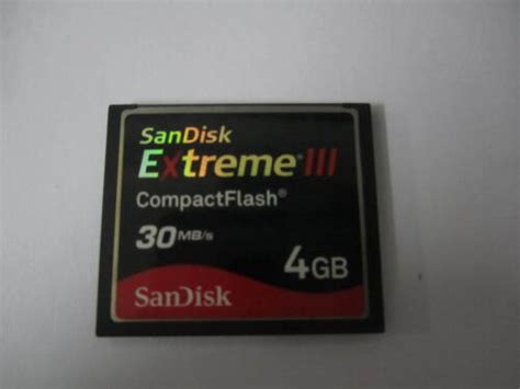 Sandisk Extreme Iii Mb S Gb Cf Memory Card Compact Flash Card Sdcfx