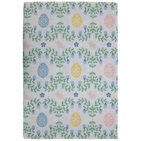 Bunnies & Eggs Topiary Tablecloth | Hobby Lobby | 6012025