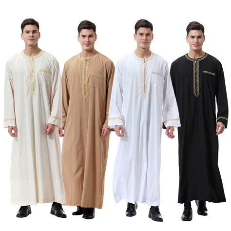 Middle East Islamic Clothing Jaheer Men S Jubba Dishdasha Thobe Mens