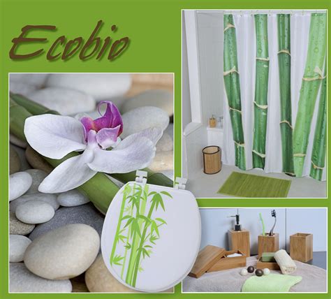 Collection Ecobio Bamboo Bathroom Table Decorations Decor