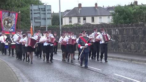 Ahoghill Accordion Band Ballymena Mini 12th 2017 5 Youtube