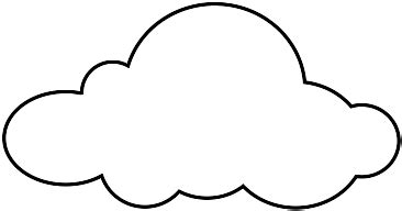 Cloud Template Printable - ClipArt Best