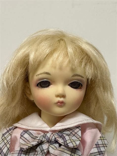 Giselle Mohair Wig Pale Blonde Size 6 7 Doll Peddlar