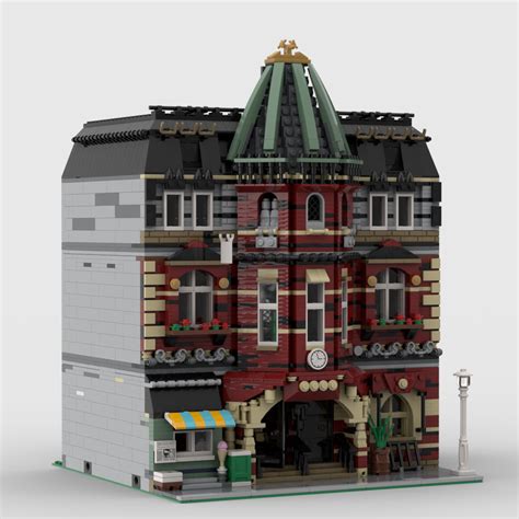 Lego Moc 5973 Modular Brick School Modular Buildings 2016