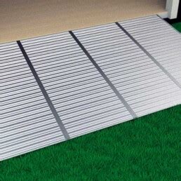 Extruded Aluminum Ramp - SHED Ramps