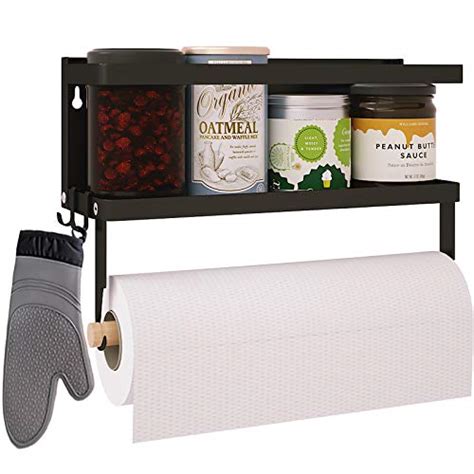 Magnetic Paper Towel Holder for Refrigerator, Magnetic Spice Rack ...