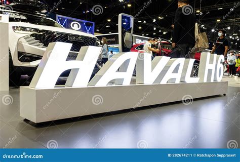 Light Box With Logo Haval H6 Editorial Photo Image Of Brand Hybrid