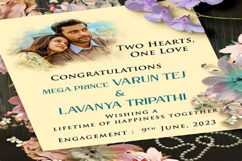 Varun Tej And Lavanya Tripathi Finally Getting Engaged Tomorrow