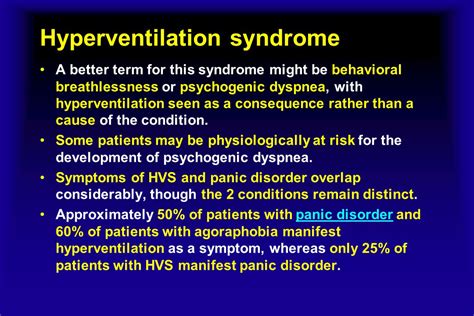 Hyperventilation Syndrome Symptoms Causes And Treatment Strategies