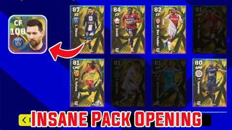 Insane Pack Opening Fan Choice Ligue Mvp Efootball Coins