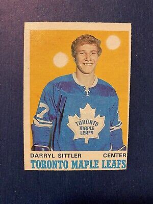 1970 O PEE CHEE Set Break 218 RC Darryl Sittler Toronto Maple Leafs