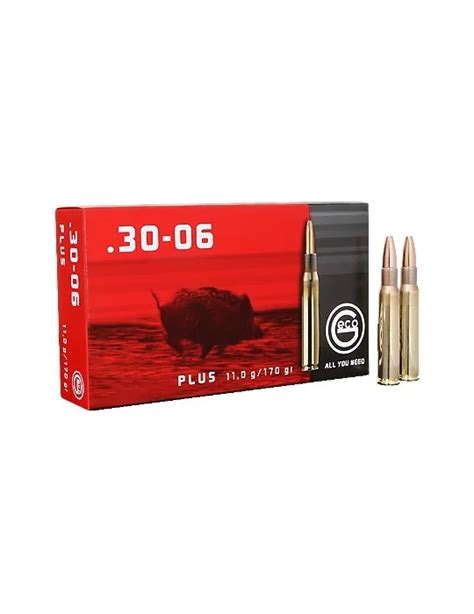 Munition De Grande Chasse GECO 30 06 Springfield Plus 170gr Natusport