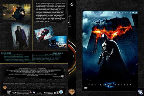 The Dark Knight - Movie DVD Custom Covers - Batman 6 - The Dark Knight ...