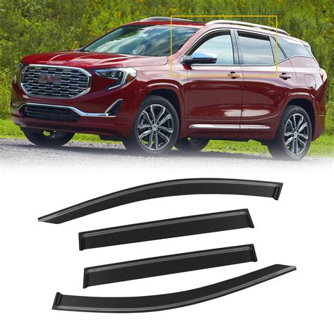 Amazon Cmvt Auto Window Visors For Gmc Terrain Rain