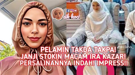 Pelamin Takda Takpa Janji Stokin Macam Ira Kazar Persalinannya Indah