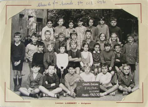 Photo De Classe Ce2 De 1969 Ecole Frederic Mistral Copains Davant