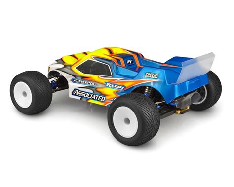 JConcepts RC10T6 1 YZ 2T Finnisher 1 10 Stadium Truck Body Clear