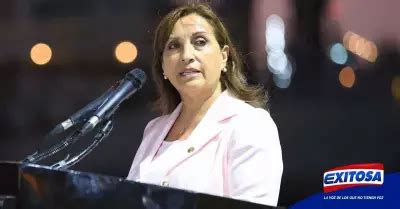 Presidenta Dina Boluarte Llama A La Calma Y Serenidad Ante Protestas