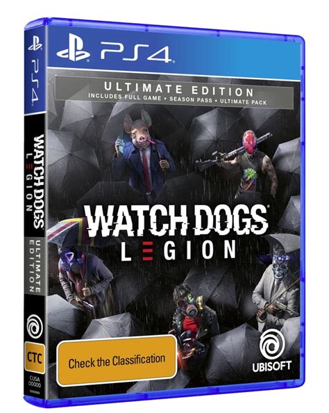 Watch Dogs Legion Ultimate Edition | PS4 | Buy Now | at Mighty Ape ...