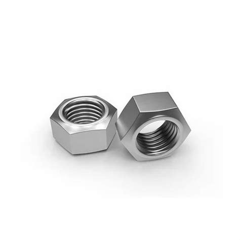 Aluminium Hexagonal 304 Stainless Steel Nuts Inner Diameter 15 Mm