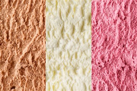 Neapolitan Ice Cream Background Stock Photo Image Of Refreshing