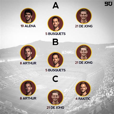 Barca Universal on Twitter Survey What should be Barça s midfield