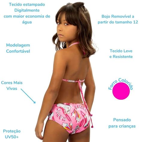 Biqu Ni Infantil Babadinho Patins Fashion Cec Moda Praia