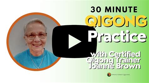 Day 5 Of 5 Spring Forest Qigong Guided Practice With Certified Qigong