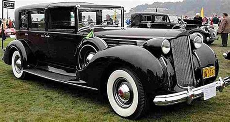 Packard Twelve 38 voiture routière de 1938 voitures anciennes de