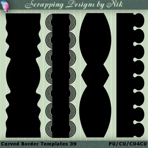 Curved Border Templates 39