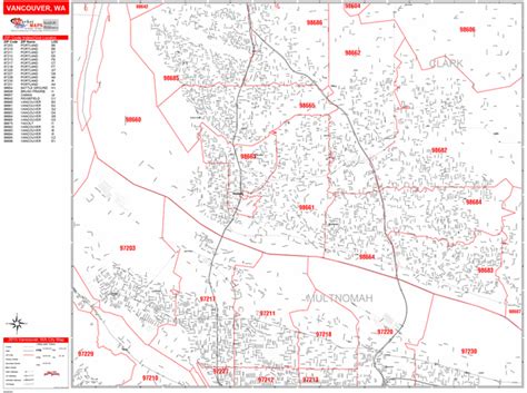 Clark County Wa Zip Code Map