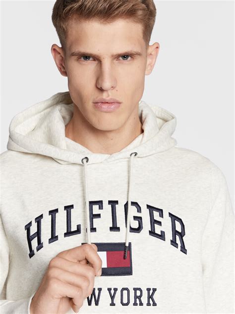 Tommy Hilfiger Sweatshirt Modern Varsity Mw Mw Beige Regular Fit