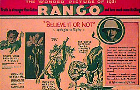 Rango 1931 U.S. Herald - Posteritati Movie Poster Gallery