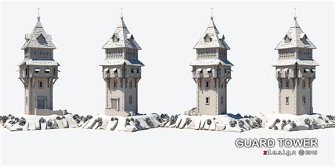 Guard Tower Epic Medieval By Zernan Suarez At