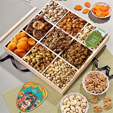 Buy Send RawFruit Harvest Of Gourmet Dry Fruits Hamper Online FNP