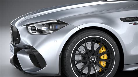 メルセデス・ベンツ C63s Amg E パフォーマンス 2023 3dモデル 199 3ds C4d Fbx Lwo Ma