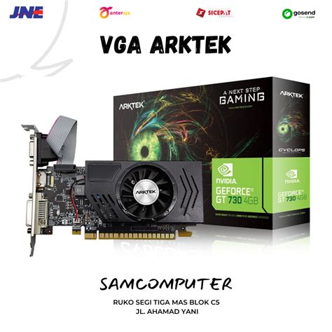 Jual Vga Arktek Nvidia Geforce Gt Gb Ddr Bit Lp Hdmi Dvi Vga